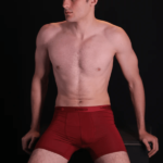 بوكسر رجالي مريح - أستك خارجي - نبيتي