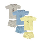 طقم أكمام قصيرة