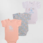 Baby Short Sleeve Bodysuit P/3
