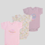 Baby Short Sleeve Bodysuit P/3