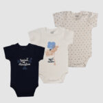 Baby Short Sleeve Bodysuit P/3