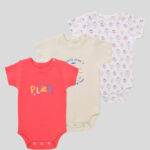 Baby Short Sleeve Bodysuit P/3