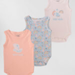 Baby Sleeveless Bodysuit P/3