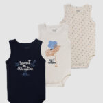Baby Sleeveless Bodysuit P/3