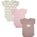 Baby Short Sleeve Bodysuit P/3