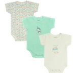 Baby Short Sleeve Bodysuit P/3