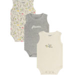 Baby Sleeveless Bodysuit P/3